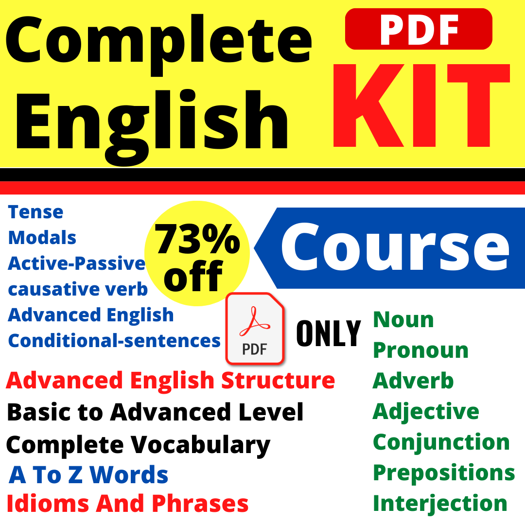 Complete English grammar E-Book(PDF)